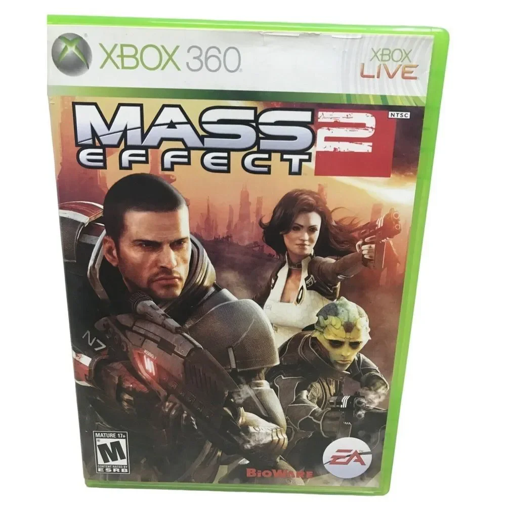 Xbox 360 3 Games Mass Effect 1 Mass Effect 2 Mass Effect 3 Rpg‎ Tested Complete